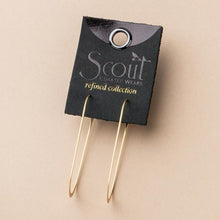 Load image into Gallery viewer, Refined Earring Collection - Cosmic Oval/Gold Vermeil