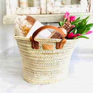 French market basket, shopping basket, reusable shopping bag
