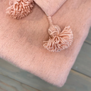 Le Nid Wool Blanket Blush