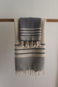 Cotton Tea Towels with Fringe