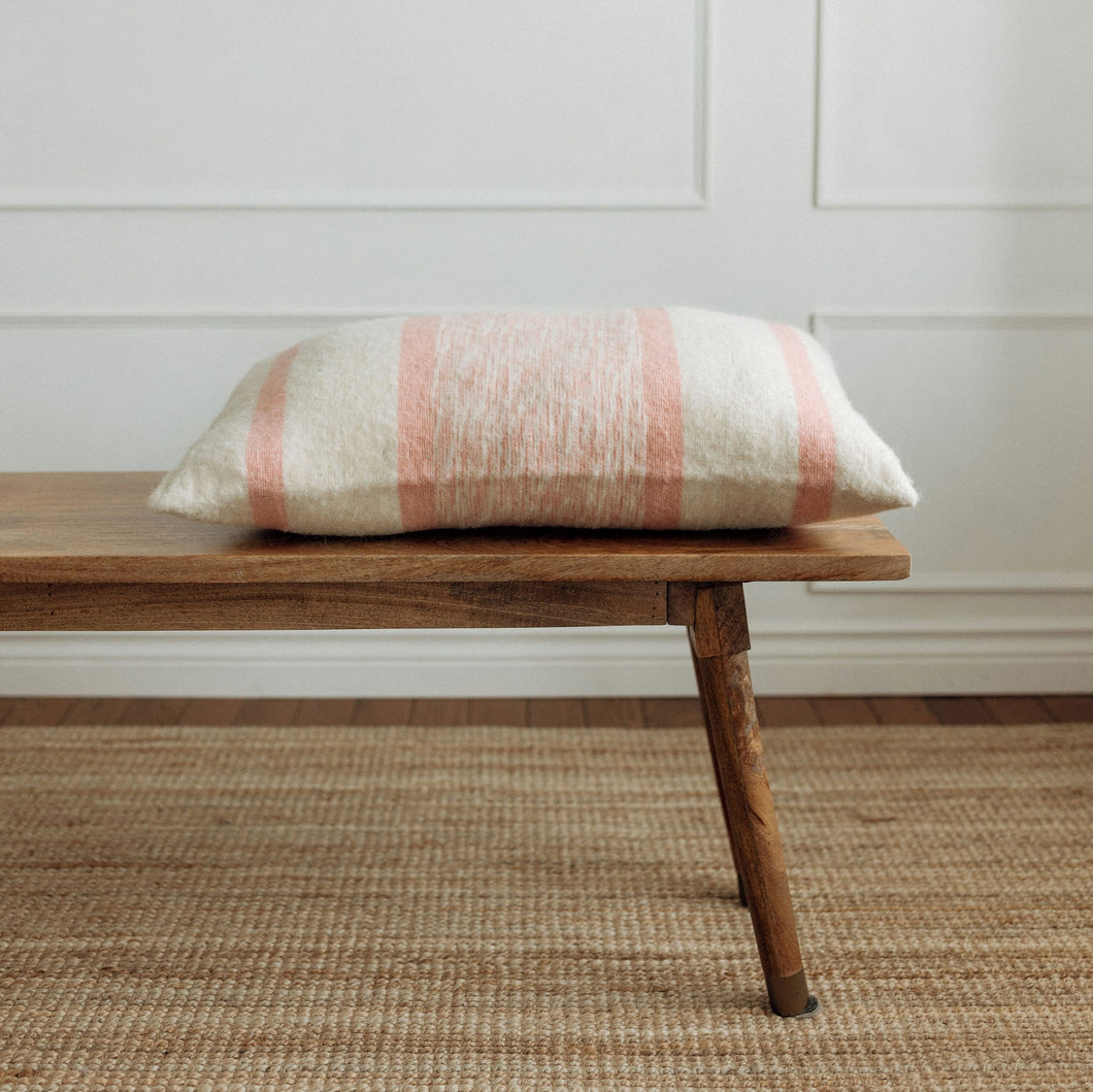 Wool Pillow - Blush