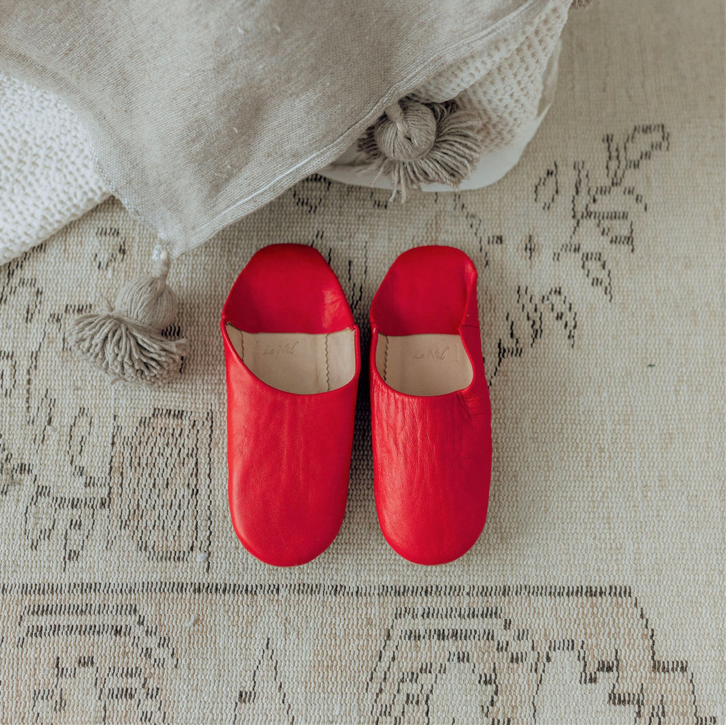 Slippers Red