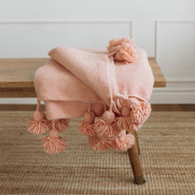 Load image into Gallery viewer, Le Nid Wool Blanket Blush
